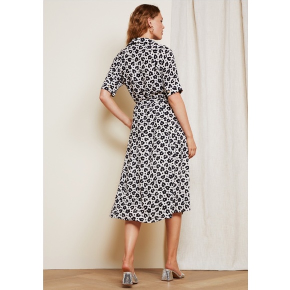 Fabienne Chapot | Brizo Leopard Dress | Size 6/8 - Picture 4 of 15